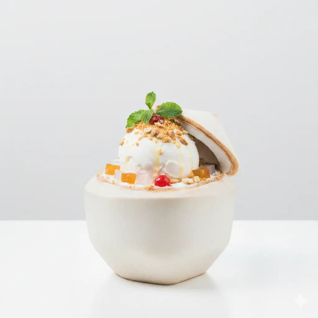 Hình ảnh Kem dừa