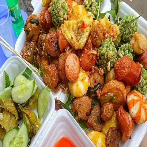 Cá Viên Chiên Nước Mắm Tam Đảo - Đồng Đen - Ăn vặt gần bạn
