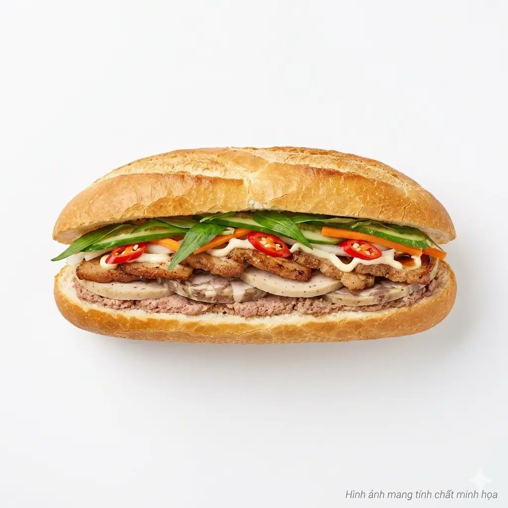 Bánh mì Gia Khánh - siêu đặc biệt - 55.000 ₫ tại Gia Khánh - Bánh Mì Hà Nội, Xôi Mặn & Bánh Bao - Lê Văn Quới