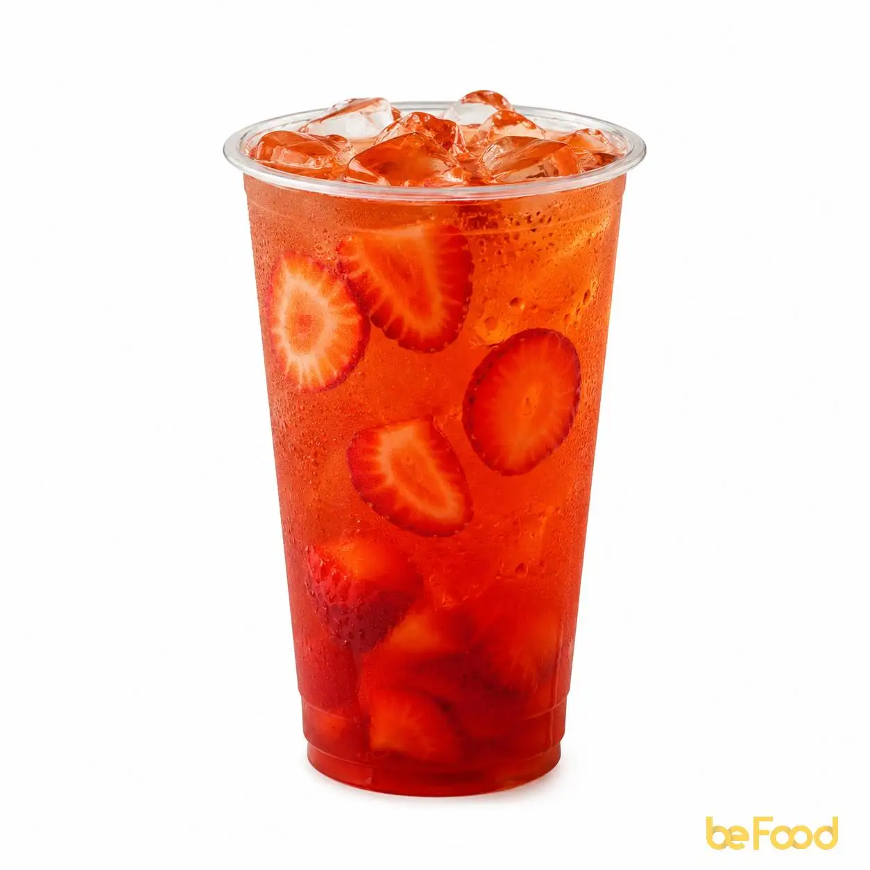 Trà dâu - 28.000 ₫ tại Vườn Cảnh Việt - Cafe, Sinh Tố & Nước Ép - Nguyễn Văn Linh