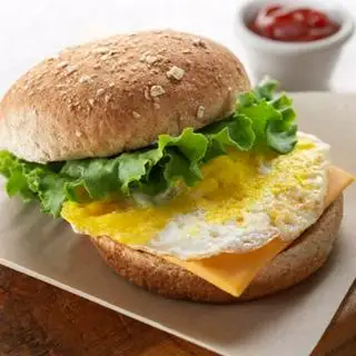 Hình ảnh Humburger bò - trứng
