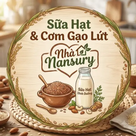 Hình ảnh Sữa Hạt & Cơm Gạo Lứt - Nhà Nansury - Trần Bá Giao