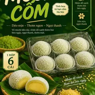 Hình ảnh Mochi cốm - 1 hộp