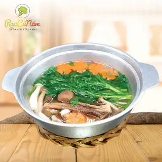 Canh tần ô chay - 43.000 ₫ tại Chay Rau Củ Nấm Vegan - Chợ Bà Chiểu