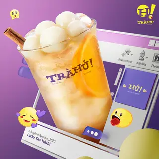 Lucky Tea TràHú L (trAng0nmAymAn_2025) - 46.000 ₫ tại Trà Hú - Trà Sữa Đậm Hú Hồn - Nguyễn Huệ