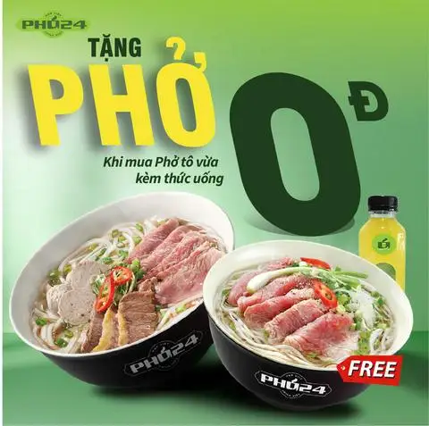 Phở 24 - Pasteur - Bún/Phở/Mỳ/Cháo gần bạn