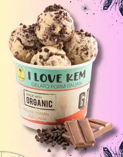 Hình ảnh Kem vani vụn soôcla giòn 