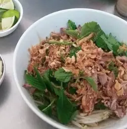 Hình ảnh Bún ngan mọc trộn
