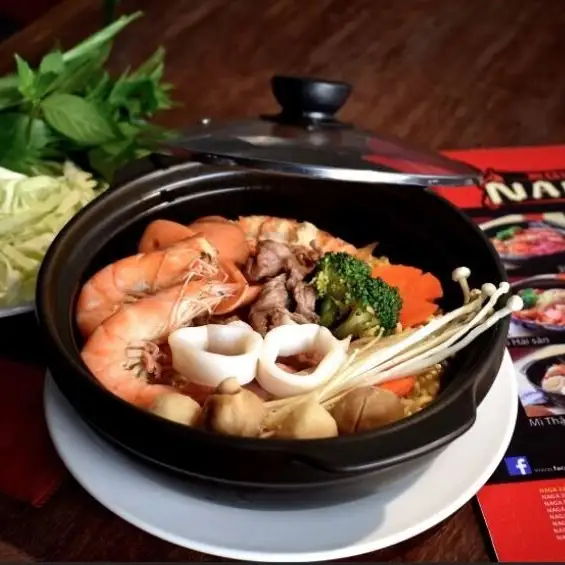 Mì kim chi hải sản - 69.000 ₫ tại Mì Cay Naga - Hoàng Hoa Thám