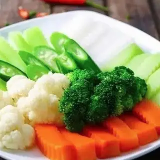 Đĩa rau luộc - 20.000 ₫ tại CHÁO ẾCH A BẢO Q12 - Vườn Lài