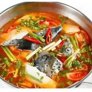Hình ảnh Lẩu đầu cá hồi