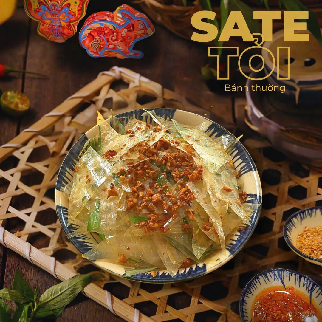 Bánh thường sate tỏi - 23.000 ₫ tại Gánh Bánh Tráng - Phan Đình Phùng