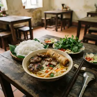 Hình ảnh Bún nem dài