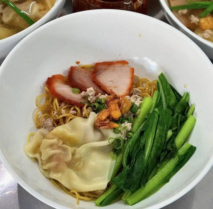 Mì sủi cảo xá xíu - 80.000 ₫ tại Dimsum Hongkong Nhỏ - Mì Vịt Tiềm & Sủi Cảo - Đường Số 12B