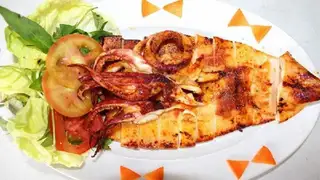 Mực nướng - 120.000 ₫ tại Quán 173 - Lẩu & Các Món Nhậu - Hoàng Hoa Thám