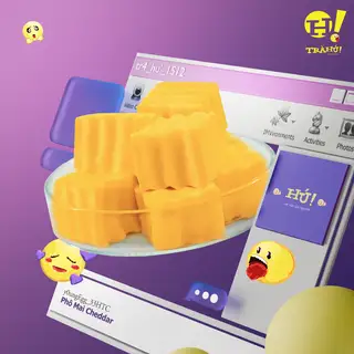 Phô Mai Cheddar (y0ungEgg_33HTC) - 10.000 ₫ tại Trà Hú - Trà Sữa Đậm Hú Hồn - Trần Quốc Toản