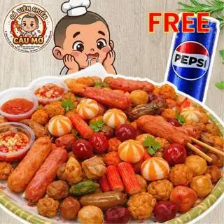 Cá viên chiên combo đặc biệt 6-8 người ăn - 329.000 ₫ tại Cá Viên Chiên Cậu Mỡ - Cá Viên Chiên, Gà Rán - Duy Tân