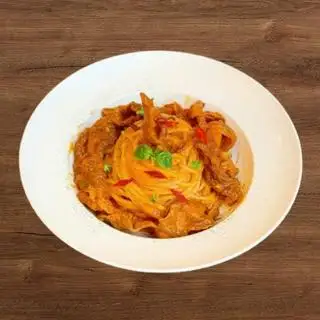 Volcano spaghetti -  spicy beef tendon - 148.750 ₫ tại Downtown Steakhouse - Nguyễn Huệ