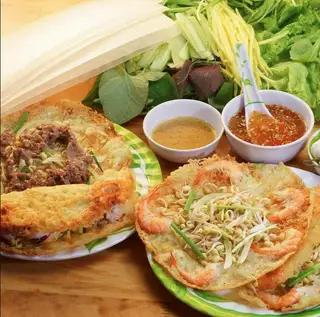 Bánh xèo thập cẩm tôm - mực - bò - 47.000 ₫ tại Bánh Xèo Tôm Nhảy Thanh Diệu - Hòa Hảo