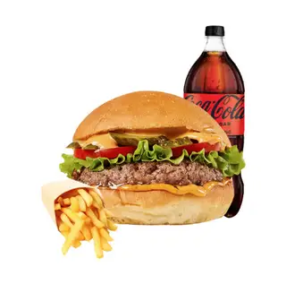 Combo Cheeseburger - 185.000 ₫ tại Burgermeister - Lê Văn Thiêm