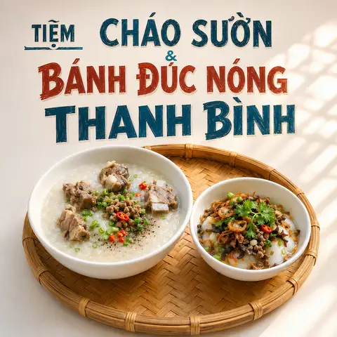 Cháo Sườn, Bánh Đúc Nóng - Thanh Bình - Phạm Văn Chiêu - Bún/Phở/Mỳ/Cháo gần bạn