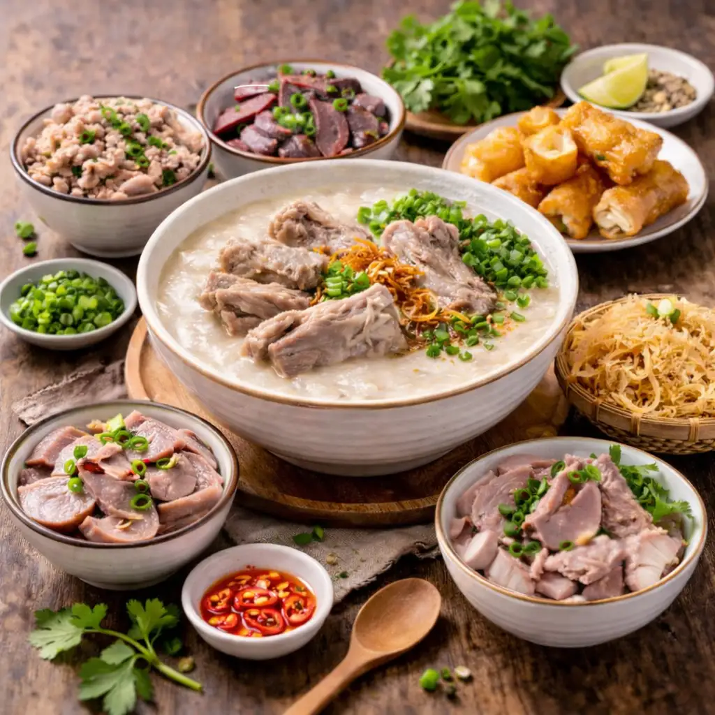 Hình ảnh Cháo đầy đủ