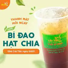 Hình ảnh Trà bí đao hạt chia nha đam