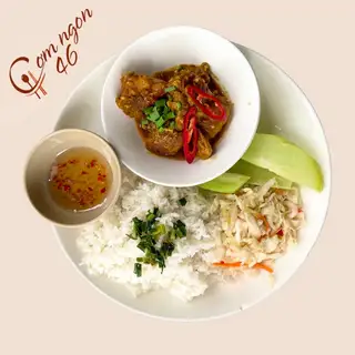 Hình ảnh Cơm tấm gà kho sả ớt