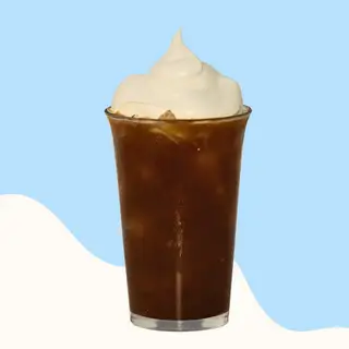 Hồng trà macchiato - 50.000 ₫ tại Perry Tea - Lê Thị Riêng