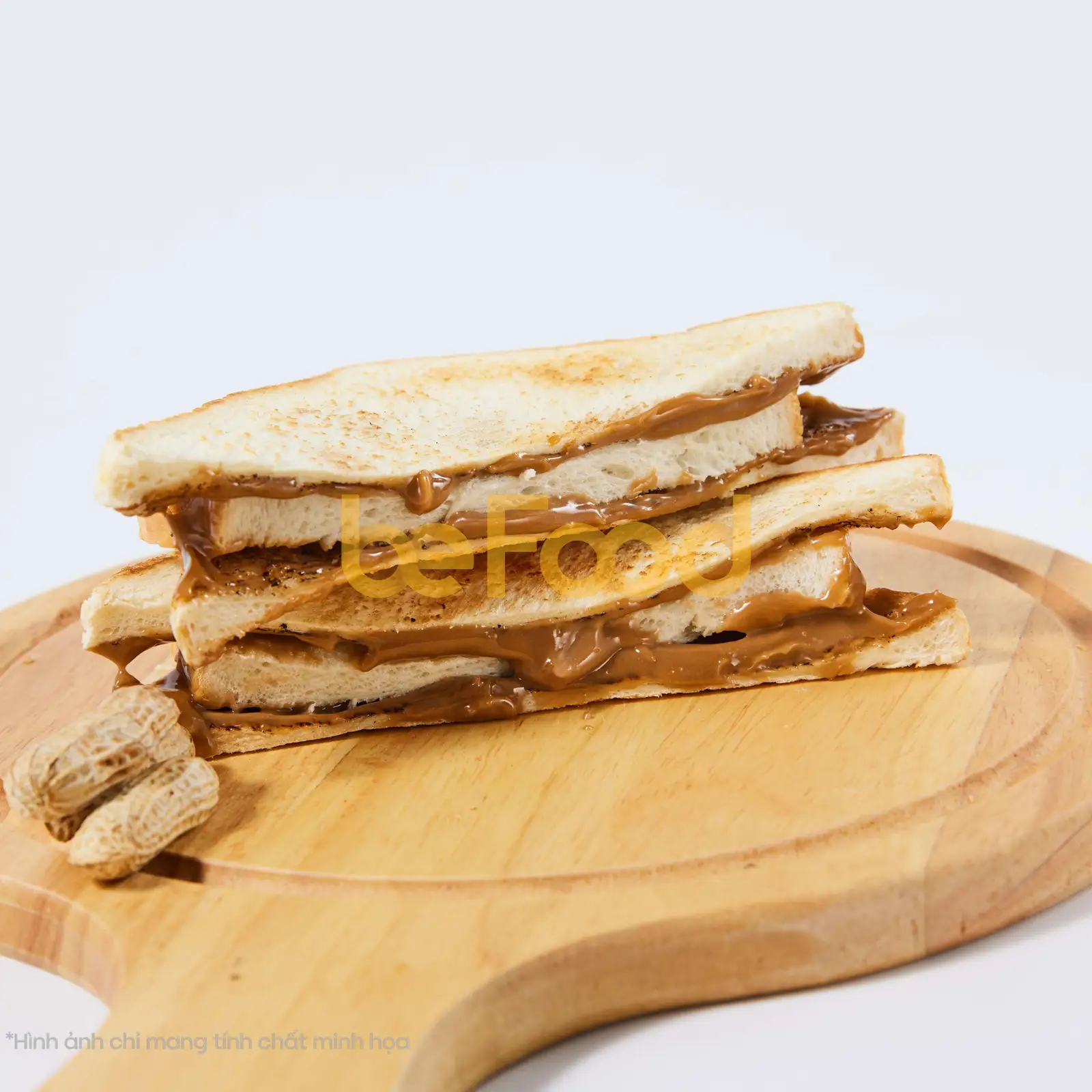 Hình ảnh Bánh mì bơ đậu phộng