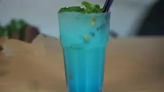 Hình ảnh Soda biển xanh