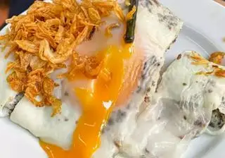 Hình ảnh Bánh cuốn trứng