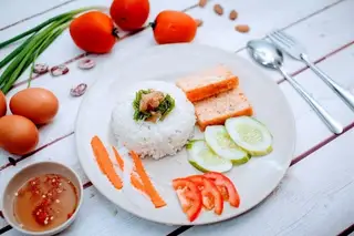 Hình ảnh Bì - chả - trứng
