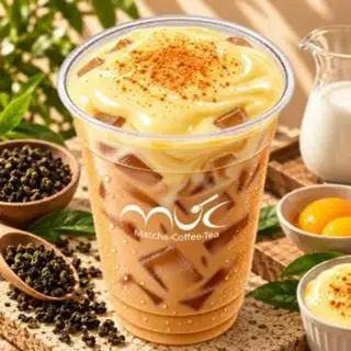 Hình ảnh Trà sữa lài kem trứng