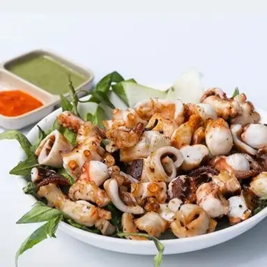 Bạch tuộc nướng (Phần lớn) - 180.000 ₫ tại Chân Gà Nướng & Bạch Tuộc Nướng - Đoàn Văn Bơ