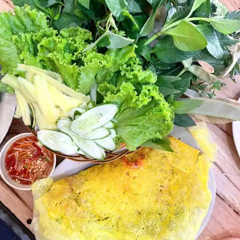 BÁNH XÈO RAU RỪNG HAI VƯƠNG - Dân Chủ - Món truyền thống/Đặc sản gần bạn
