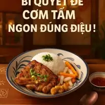 Hình ảnh Cơm tấm sườn cốt lết