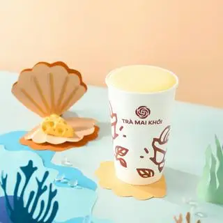 Hình ảnh Sea mây - hồng trà kem phomai muối biển