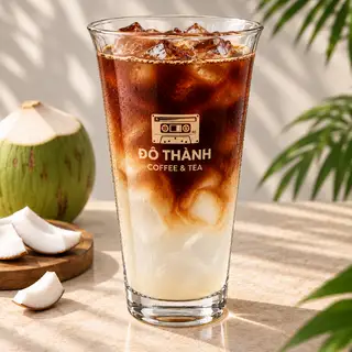 Hình ảnh Cold brew mix nước dừa tươi