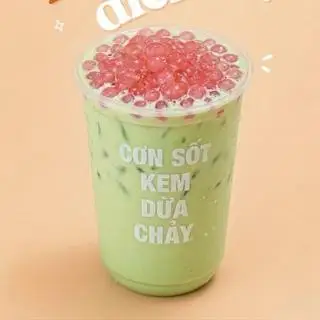 Hình ảnh Trà Thái xanh thủy tinh