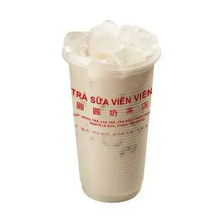 Hình ảnh Lục trà sữa - size L - 墨绿奶茶