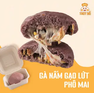 Bánh Bao Gà Nấm Gạo Lứt Phô Mai - 38.000 ₫ tại Bánh Bao Thuý Đỗ - Xá Xíu Phô Mai - Đinh Tiên Hoàng