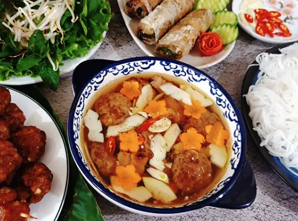 Hình ảnh Bún chả Hà Nội tô Đặc Biệt
