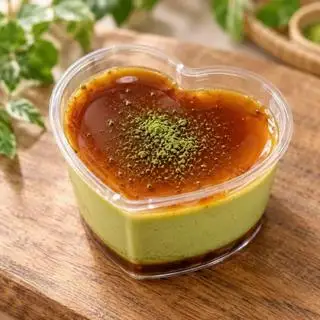 Hình ảnh Bánh flan matcha