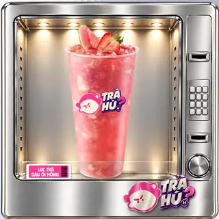 Hình ảnh Lục Trà Dâu Ổi Hồng L