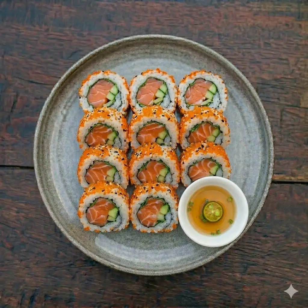 Cuốn cá hồi chiên - M22 - 40.000 ₫ tại Street Sushi - Nguyễn Thị Thập