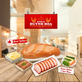 Hình ảnh Bánh mì 3 vị tê bơ xá xíu size L - đặc biệt