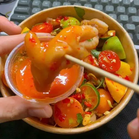 Chân Gà Sốt Thái Mập Ú - Lê Văn Việt - Ăn vặt gần bạn