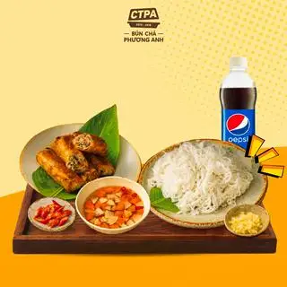 Hình ảnh Bún nem - pepsi