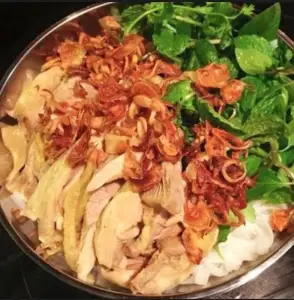 Hình ảnh Bún gà trộn siêu sốt
